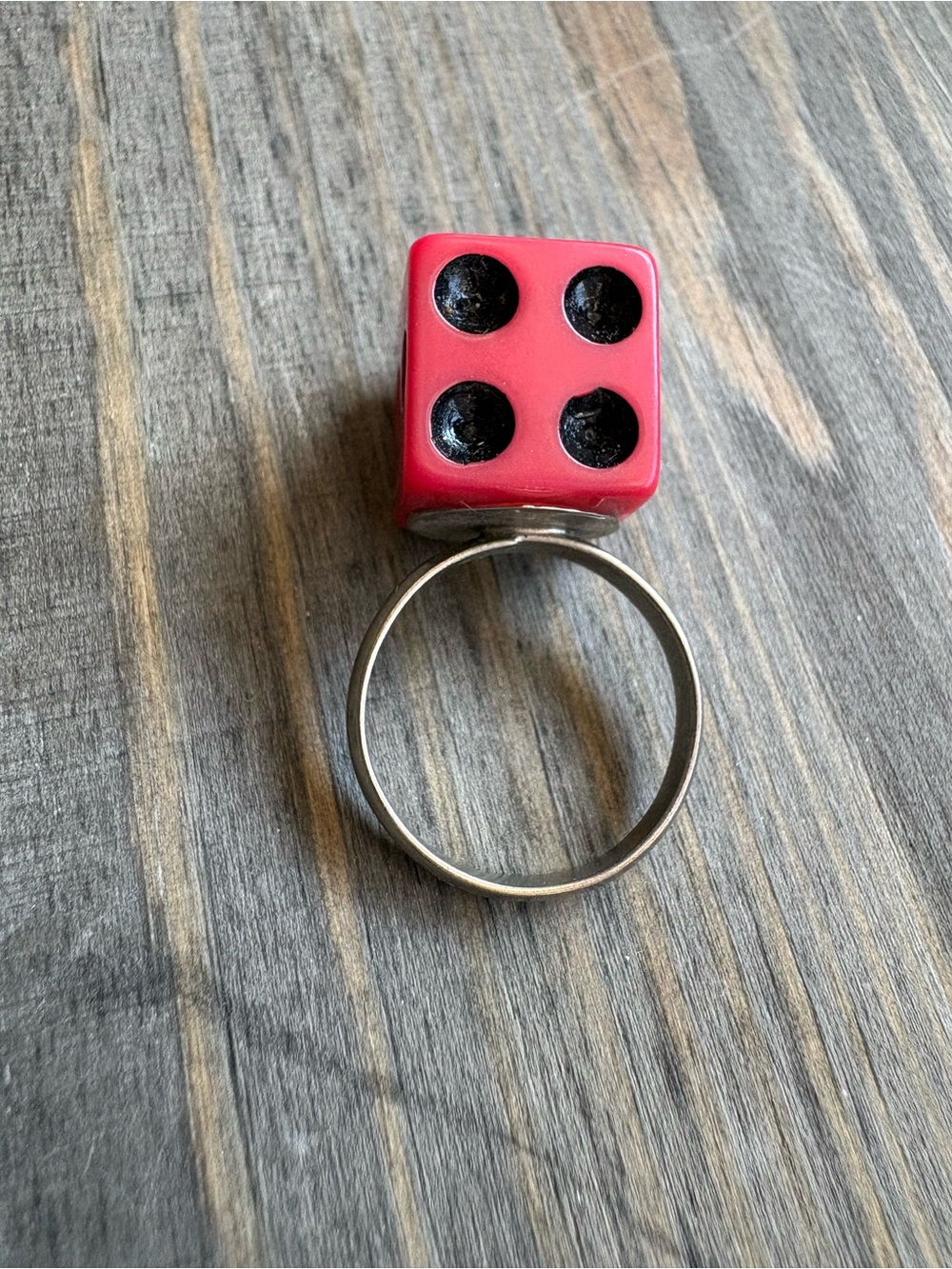 Red Dice Ring